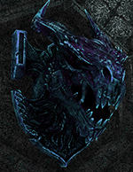 Psychedelic Art - Psymetry Dragon Blue